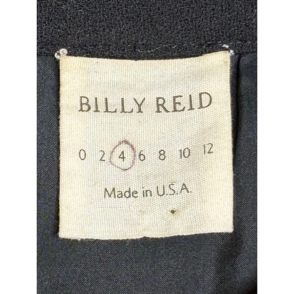 Billy Reid Black Sleeveless Crepe Nicholson Midi Dress Size 4 - Picture 4 of 8